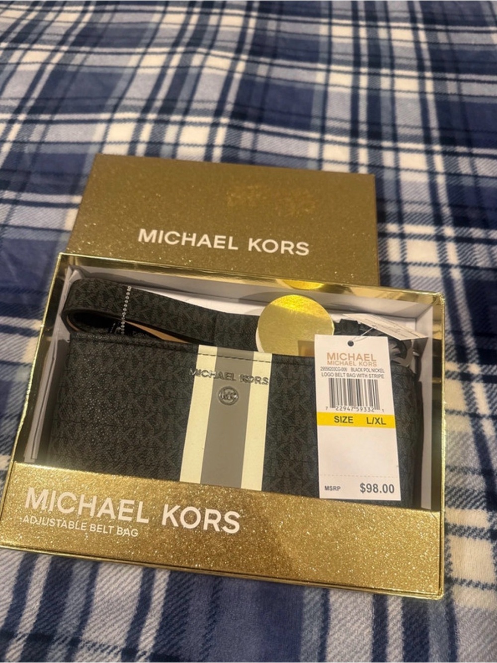 Michael Kors Adjustable Belt Bag (NWT)